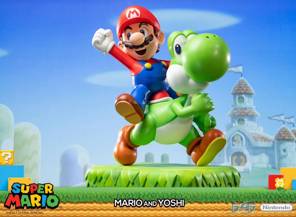 Super Mario Mario & Yoshi Statue Gallery Image 11