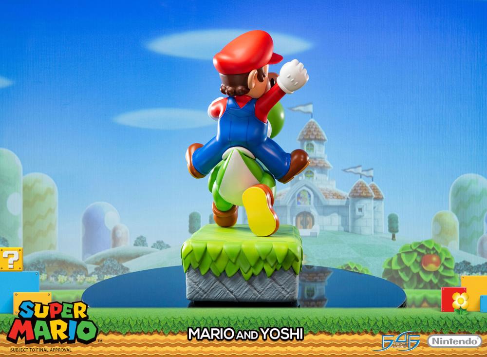 Super Mario Mario & Yoshi Statue Gallery Image 8
