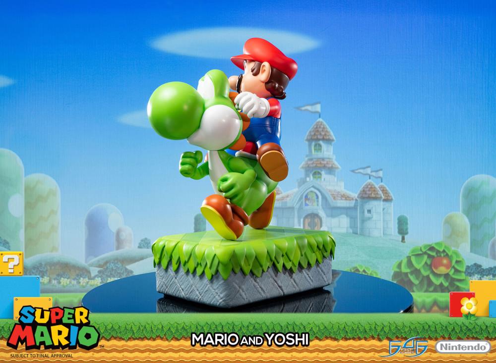 Super Mario Mario & Yoshi Statue Gallery Image 5