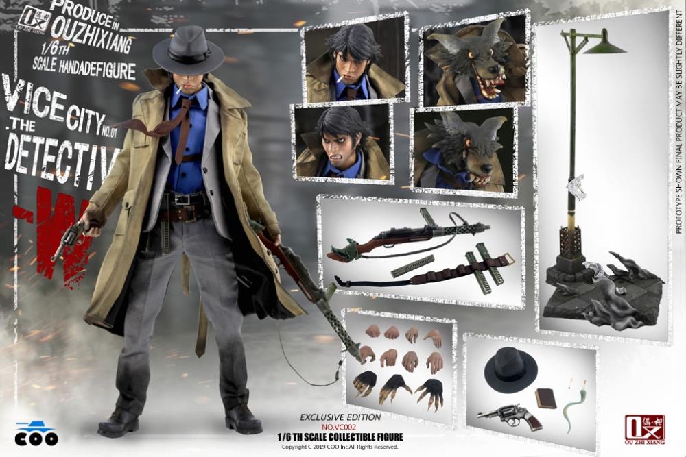 Vice City No.01 The Detective W 1/6 Scale Exclusive Figure Gallery Image 9