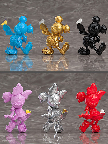 Mickey & Minnie Mouse 90th Anniversary Edition Box of 6 Figures Gallery Image 2