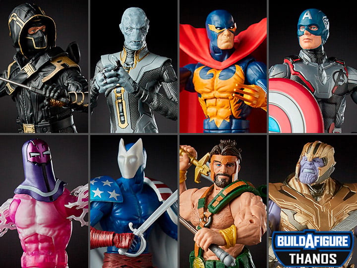 Avengers: Endgame Marvel Legends Wave 1 Set of 7 Figures (Thanos BAF) Gallery Image 1