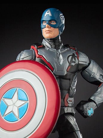 Avengers: Endgame Marvel Legends Captain America Action Figure Gallery Image 2