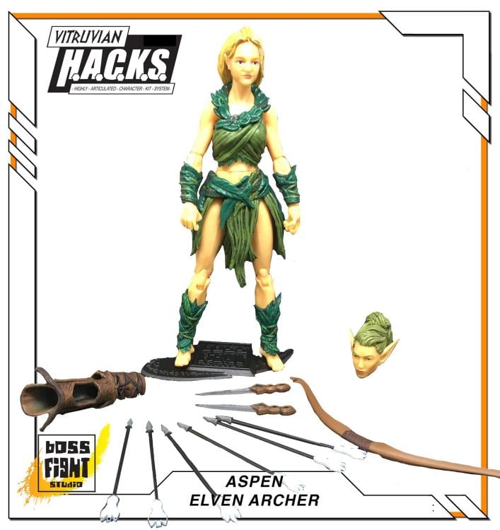 Vitruvian H.A.C.K.S. Aspen (Elven Archer) Gallery Image 3