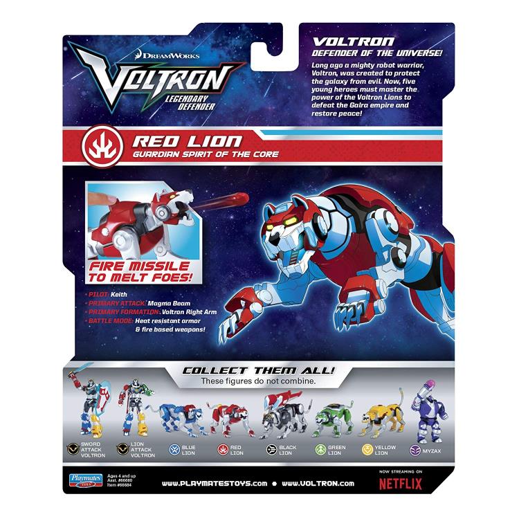 Voltron: Legendary Defender 5" Red Lion Gallery Image 5