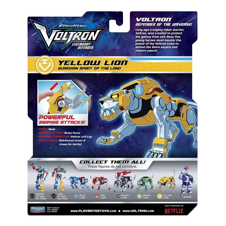 Voltron: Legendary Defender Yellow Lion Gallery Image 5