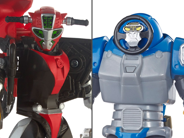Power Rangers Beast Morphers Deluxe Beastbot Wave 1 Set of 2 Figures Gallery Image 1