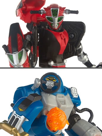 Power Rangers Beast Morphers Deluxe Beastbot Wave 1 Set of 2 Figures Gallery Image 2