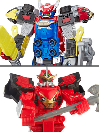 Power Rangers Beast Morphers 10" Megazord Wave 1 Set of 2 Figures Gallery Image 2