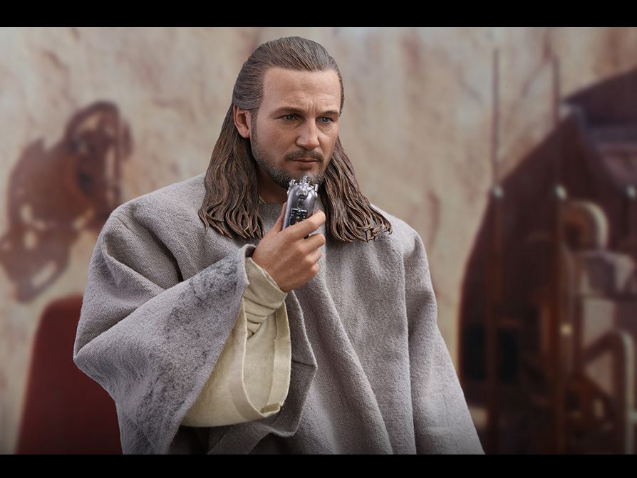 Star Wars: The Phantom Menace MMS525 Qui-Gon Jinn 1/6th Scale Collectible Figure Gallery Image 13
