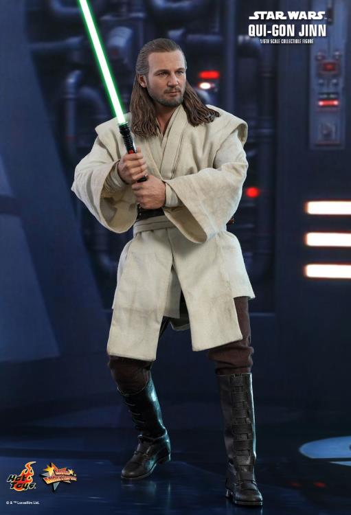 Star Wars: The Phantom Menace MMS525 Qui-Gon Jinn 1/6th Scale Collectible Figure Gallery Image 6