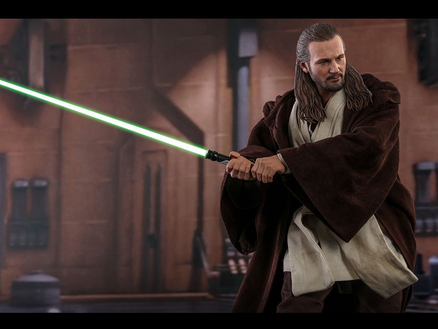 Star Wars: The Phantom Menace MMS525 Qui-Gon Jinn 1/6th Scale Collectible Figure Gallery Image 17