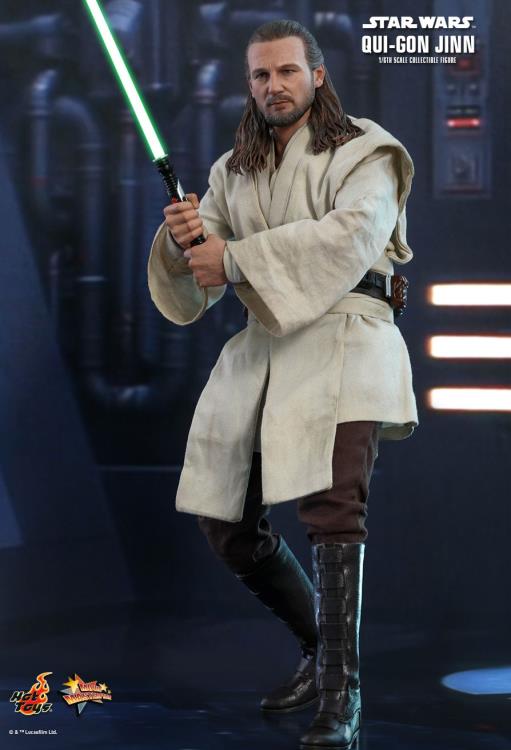 Star Wars: The Phantom Menace MMS525 Qui-Gon Jinn 1/6th Scale Collectible Figure Gallery Image 5
