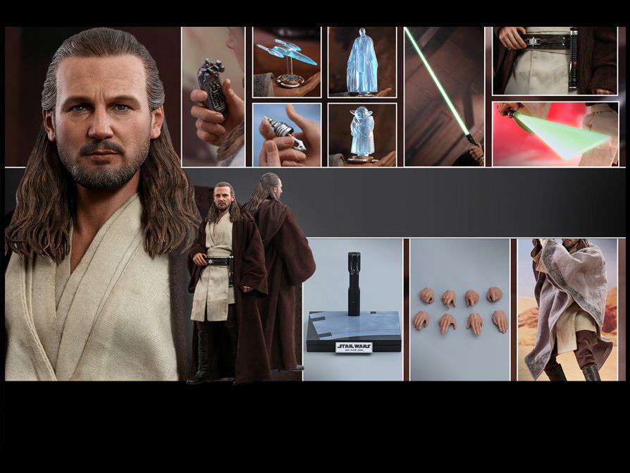 Star Wars: The Phantom Menace MMS525 Qui-Gon Jinn 1/6th Scale Collectible Figure Gallery Image 18