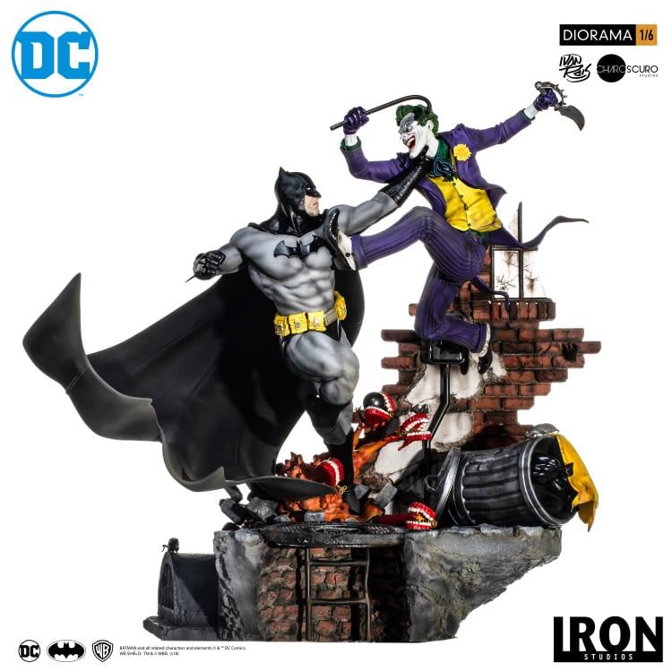 DC Comics Batman vs The Joker Battle 1/6 Scale Limited Edition Diorama Gallery Image 7