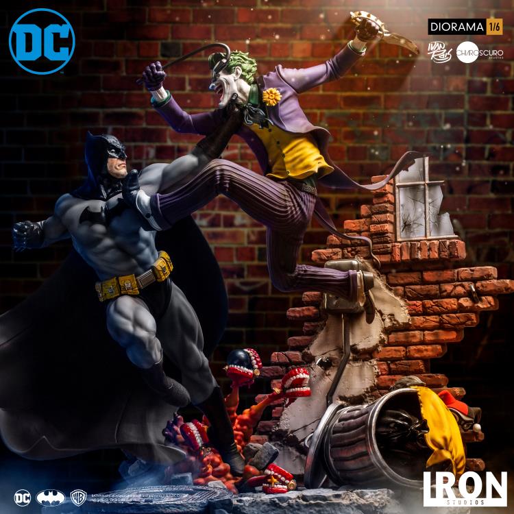 DC Comics Batman vs The Joker Battle 1/6 Scale Limited Edition Diorama Gallery Image 8