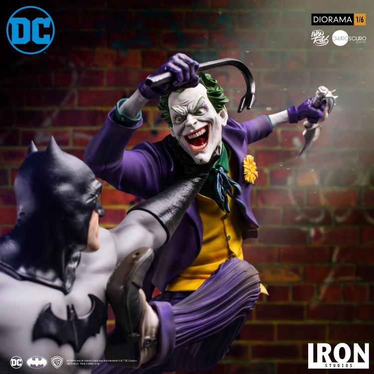 DC Comics Batman vs The Joker Battle 1/6 Scale Limited Edition Diorama Gallery Image 15