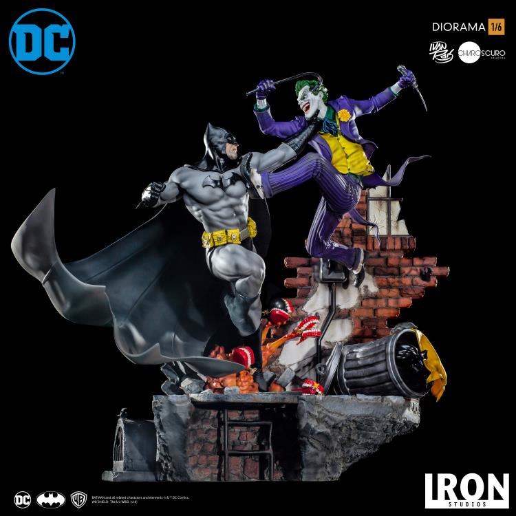 DC Comics Batman vs The Joker Battle 1/6 Scale Limited Edition Diorama Gallery Image 3