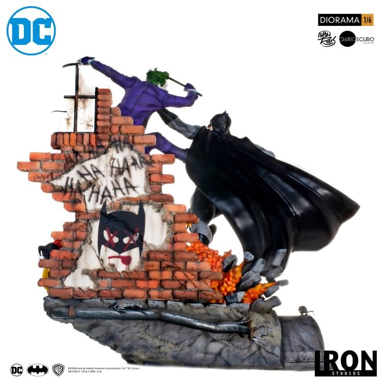 DC Comics Batman vs The Joker Battle 1/6 Scale Limited Edition Diorama Gallery Image 5