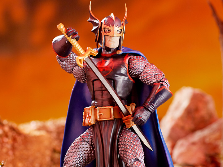 Marvel Legends Black Knight (Cull Obsidian BAF) Gallery Image 1