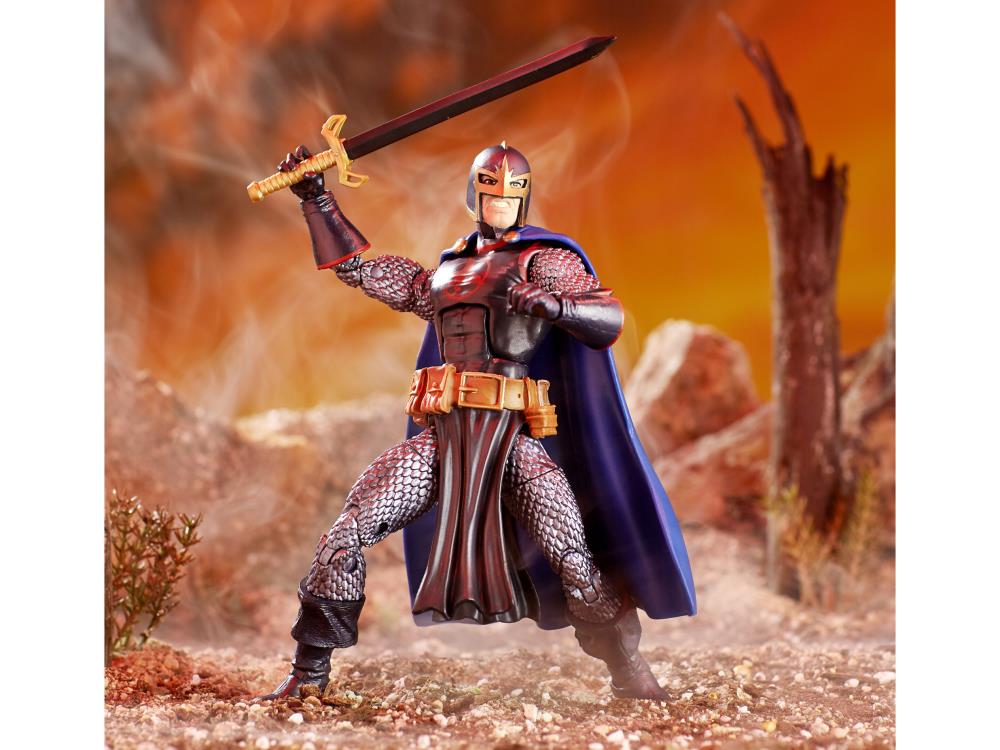 Marvel Legends Black Knight (Cull Obsidian BAF) Gallery Image 7