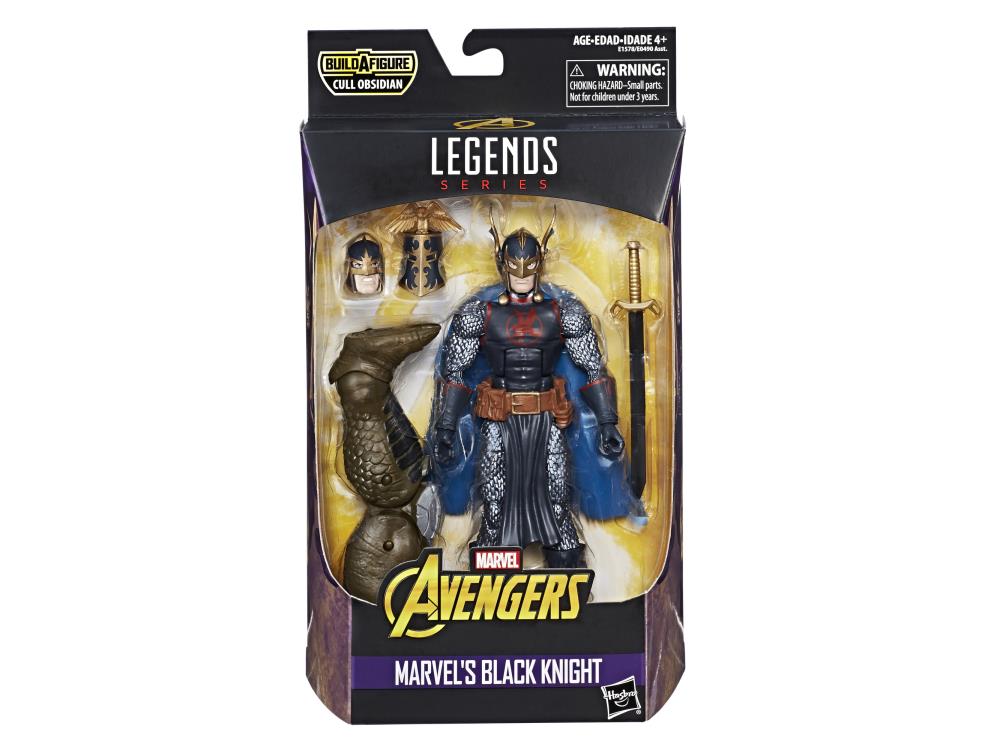Marvel Legends Black Knight (Cull Obsidian BAF) Gallery Image 10