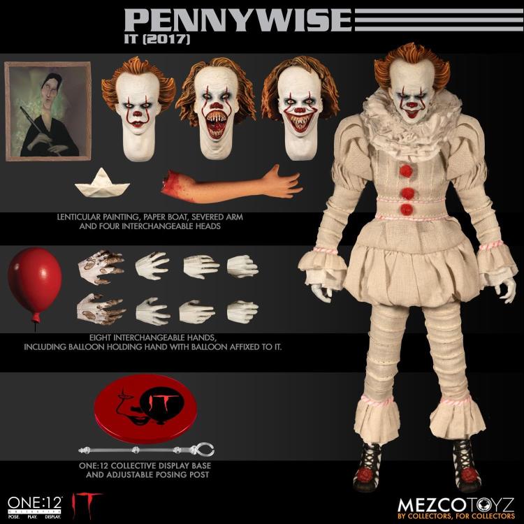 IT (2017) One:12 Collective Pennywise Gallery Image 14