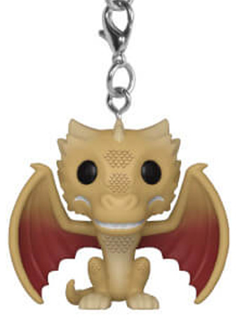 Pocket Pop! Keychain: Game of Thrones - Viserion Gallery Image 2
