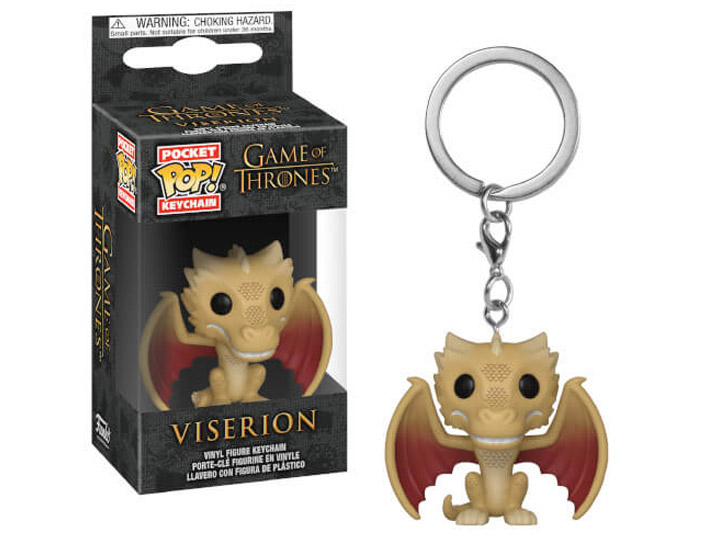 Pocket Pop! Keychain: Game of Thrones - Viserion Gallery Image 1