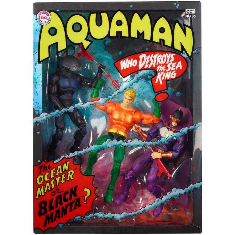 DC Comics Multiverse Aquaman Between Two Dooms SDCC 2018 Exclusive Three-Pack Gallery Image 5