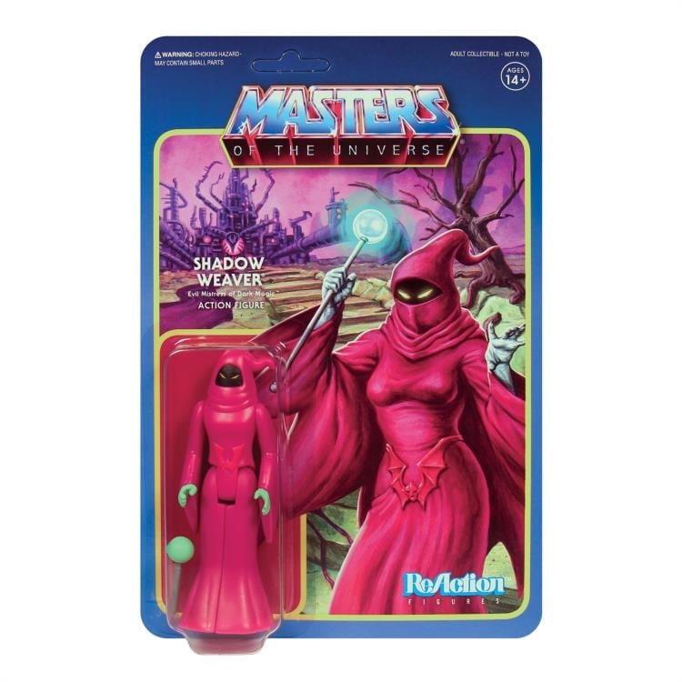 Masters of the Universe ReAction Shadow Weaver Figure Gallery Image 4