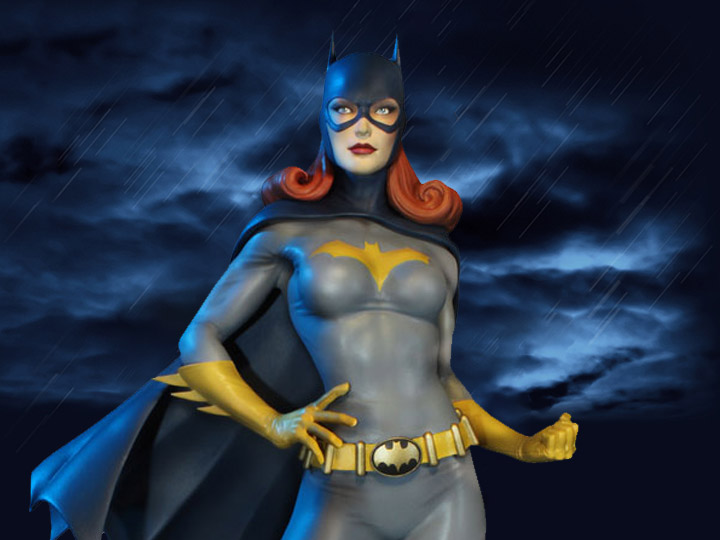 DC Comics Super Powers Collection Batgirl Maquette Gallery Image 1