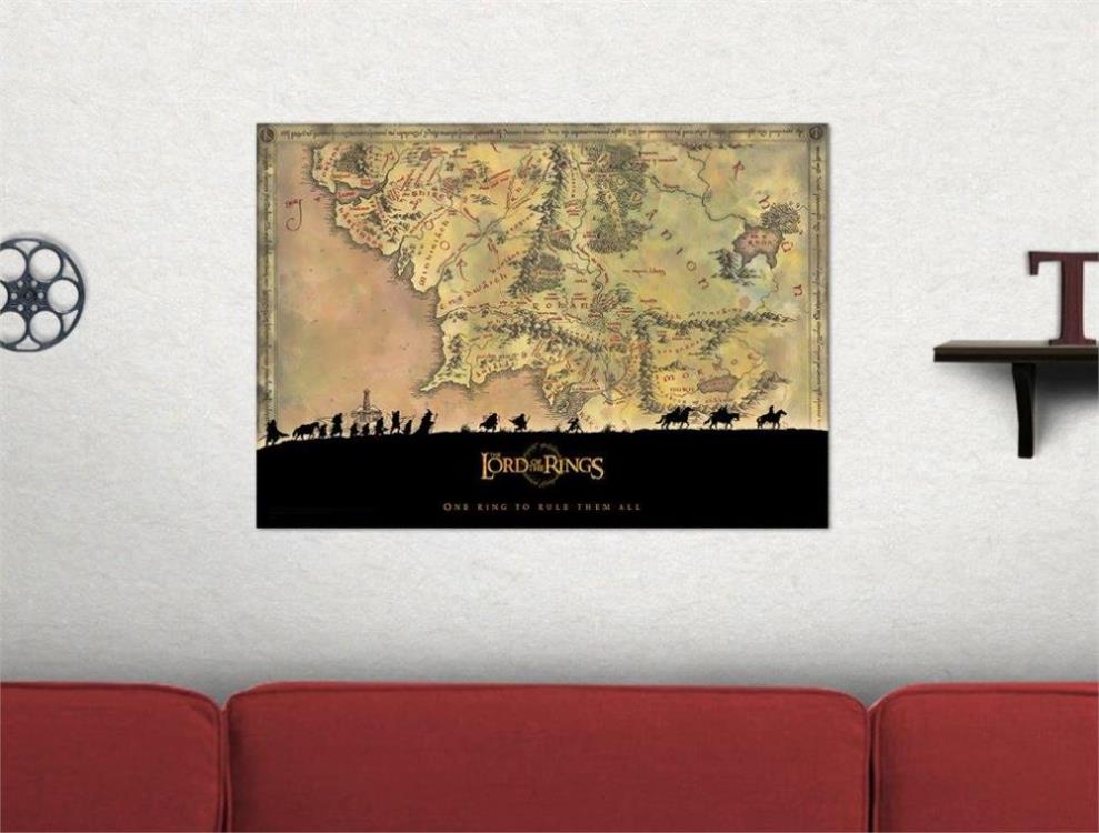 The Lord of the Rings Middle-Earth MightyPrint Wall Art Gallery Image 3