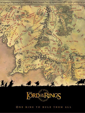 The Lord of the Rings Middle-Earth MightyPrint Wall Art Gallery Image 2