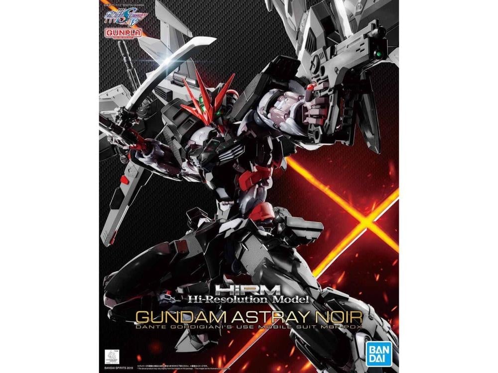 Mobile Suit Gundam SEED Destiny Astray R Hi-Resolution Model Gundam Astray Noir 1/100 Scale Model Kit Gallery Image 13