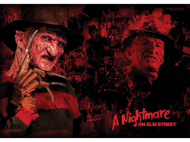 A Nightmare on Elm Street Freddy Krueger MightyPrint Wall Art Gallery Image 1