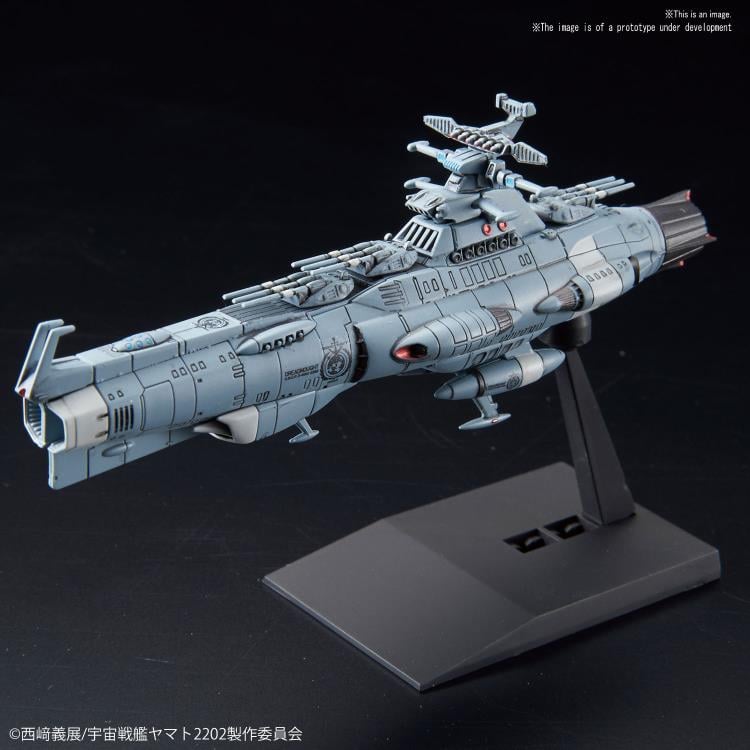 Space Battleship Yamato 2202 Mecha Collection U.N.C.F. D-1 Dreadnought Model Kit Gallery Image 3