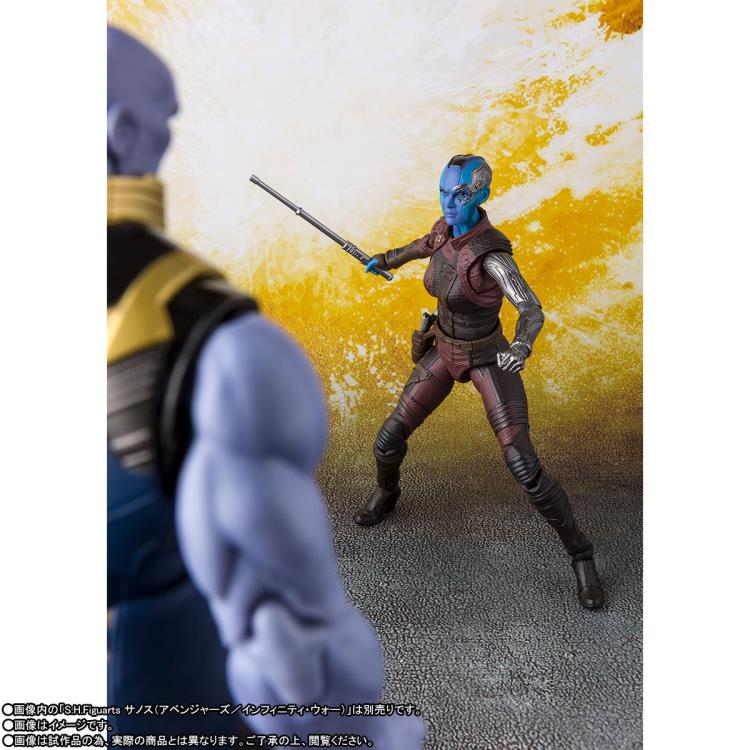 Avengers: Infinity War S.H.Figuarts Nebula Exclusive Action Figure Gallery Image 9