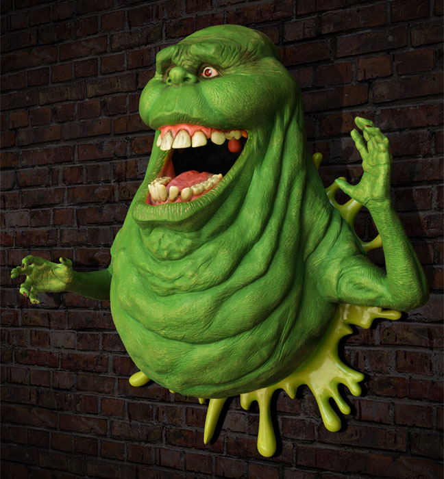 Ghostbusters Slimer Life-Size Limited Edition Wall Sculpture Gallery Image 3