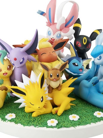 G.E.M. Series Eevee Friends | Pokémon Eevee Evolution Figures