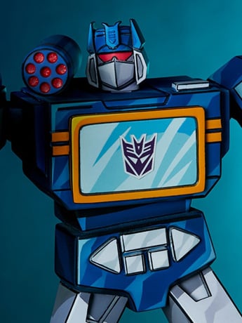 Transformers Classic Scale Soundwave Limited Edition Statue Gallery Image 2