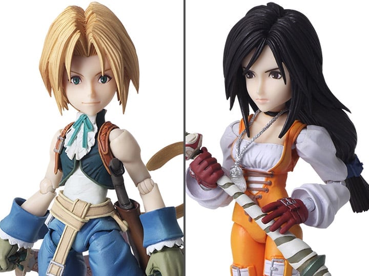 Final Fantasy IX Bring Arts Zidane Tribal & Garnet Til Alexandros XVII Two-Pack Gallery Image 1