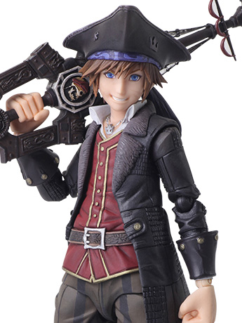 Kingdom Hearts III Bring Arts Sora (Pirates of The Caribbean Ver.) Gallery Image 2