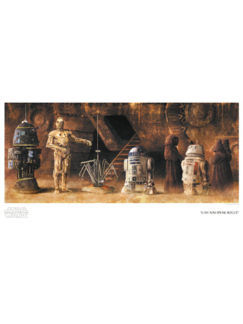 Star Wars Can You Speak Bocce Limited Edition Giclee Gallery Image 2
