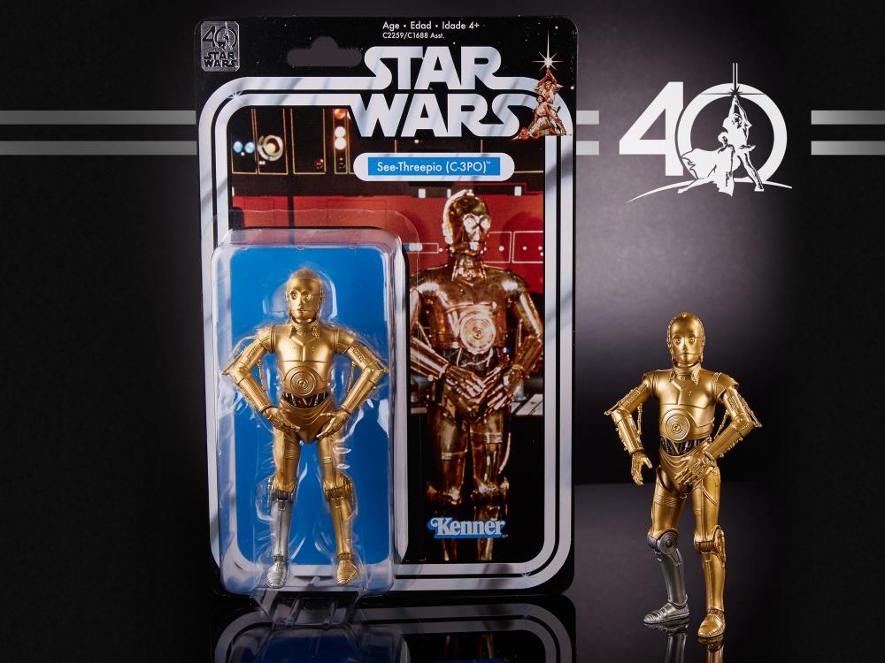 Star Wars 40th Anniversary The Black Series 6" C-3PO Gallery Image 5