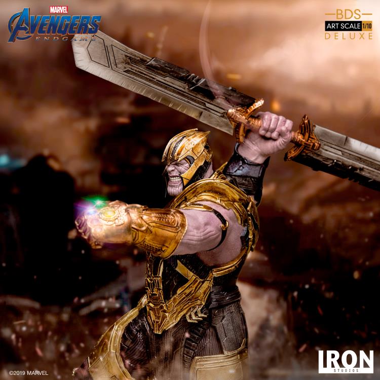 Avengers: Endgame Battle Diorama Series Thanos 1/10 Deluxe Art Scale Limited Edition Statue Gallery Image 14