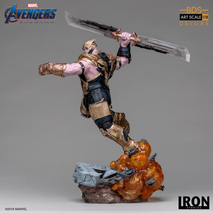 Avengers: Endgame Battle Diorama Series Thanos 1/10 Deluxe Art Scale Limited Edition Statue Gallery Image 6