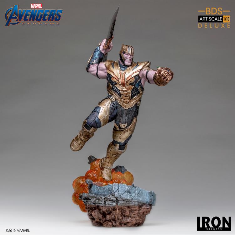 Avengers: Endgame Battle Diorama Series Thanos 1/10 Deluxe Art Scale Limited Edition Statue Gallery Image 4