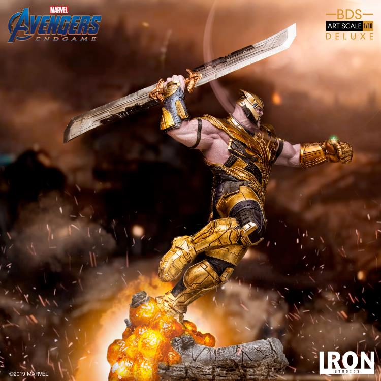 Avengers: Endgame Battle Diorama Series Thanos 1/10 Deluxe Art Scale Limited Edition Statue Gallery Image 16
