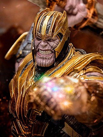 Avengers: Endgame Battle Diorama Series Thanos 1/10 Deluxe Art Scale Limited Edition Statue Gallery Image 2